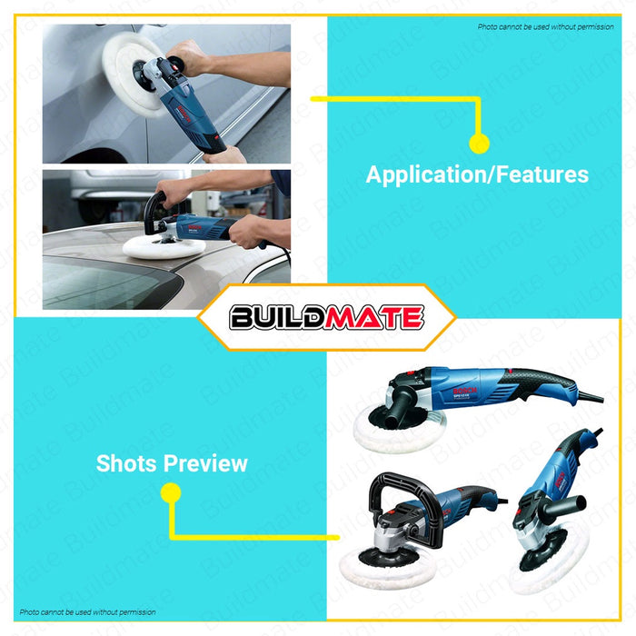 Bosch 1250W 180mm M14 Universal Angle Polisher Buffing GPO 12 CE 06013890K0 •BUILDMATE• BPT