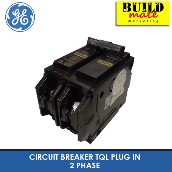 GE Plug In Circuit Breaker TQL Plug In 2 Phase •BUILDMATE• 