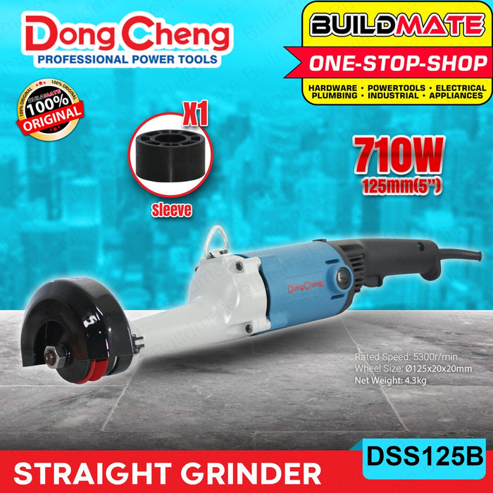 DONG CHENG Straight Grinder 710W DSS125B •BUILDMATE•