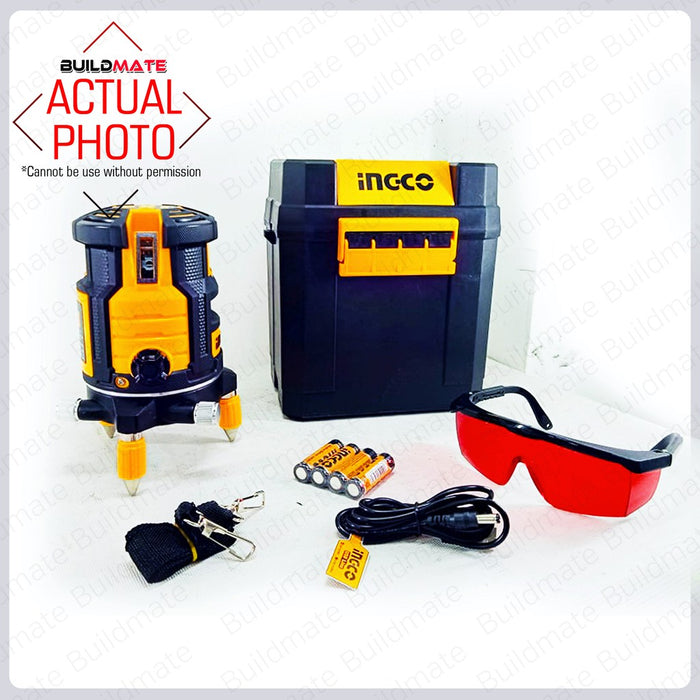 INGCO Self-Leveling Line Laser Level HLL306505 •BUILDMATE• IPT