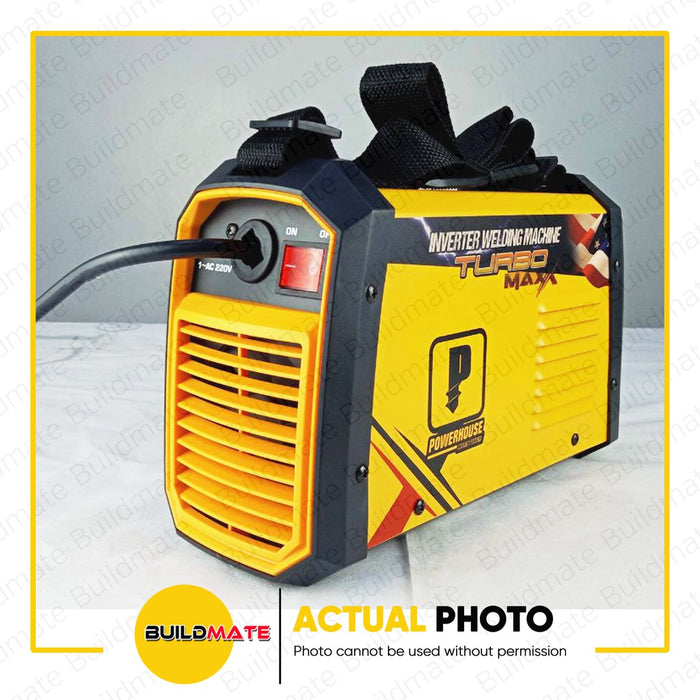 POWERHOUSE USA 200A TURBOMAXX MINI Portable Inverter Welding Machine Arc Stick MMA-200A •BUILDMATE•