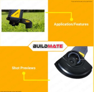 LOTUS Grass Trimmer 350W Electric Cutter Lawn Mower Edger Trimmer String Trimmer Electric Weed Eater Wacker Fast Cutting Trimmer ST350X •BUILDMATE• LPT