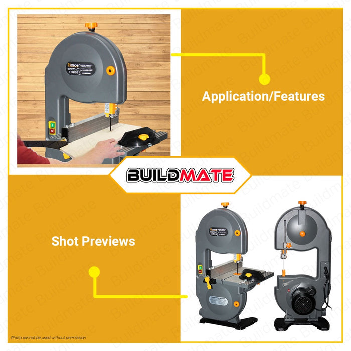 HOTECHE Band Saw 190mm 7.5" 350W HTC-P805205 •BUILDMATE•