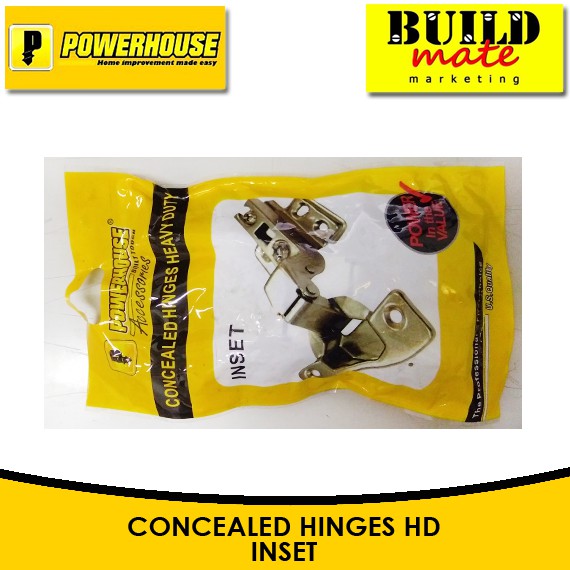 POWERHOUSE Regular Concealed Hinges SOLD BY PAIRS •BUILDMATE• PHDH