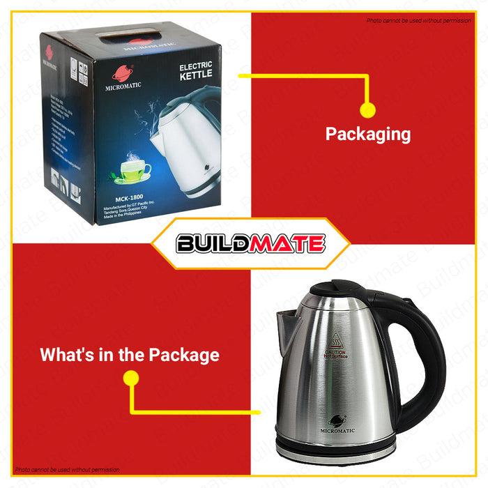 Micromatic electric hot sale kettle price