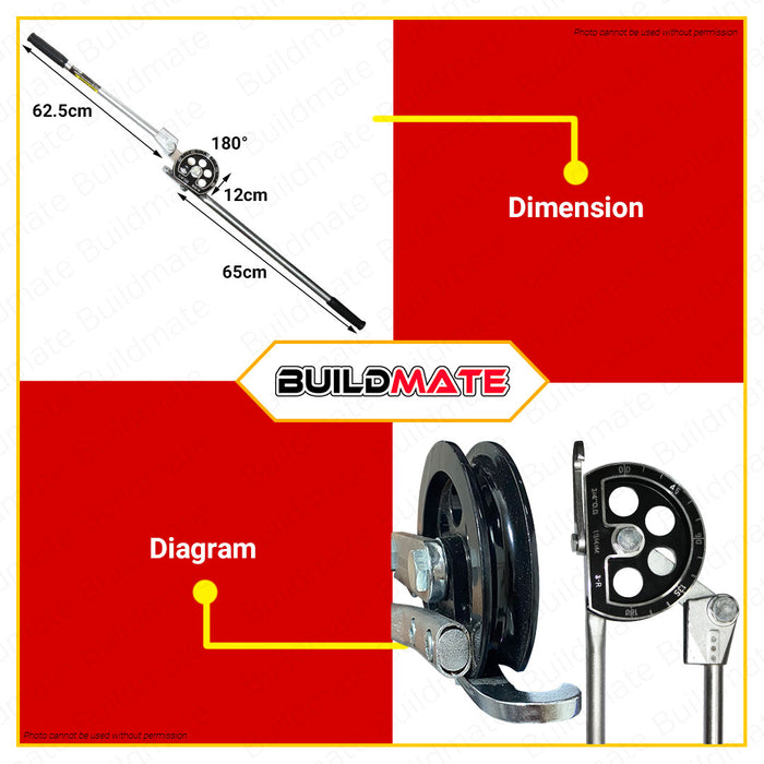 CRESTON Pipe Tube Bender 3/4" FY5219 •BUILDMATE•