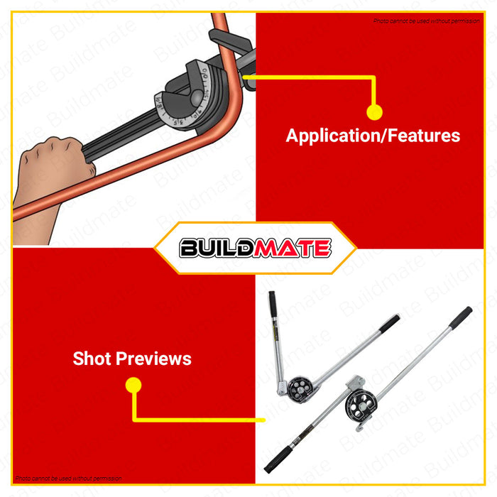 CRESTON Pipe Tube Bender 3/4" FY5219 •BUILDMATE•