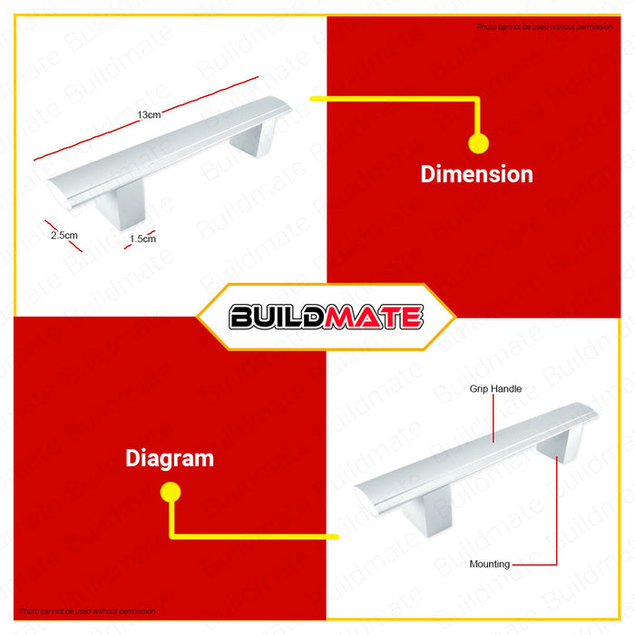 CRESTON Aluminum Pull Handle 136mm FL8236 FL-8236 •BUILDMATE•