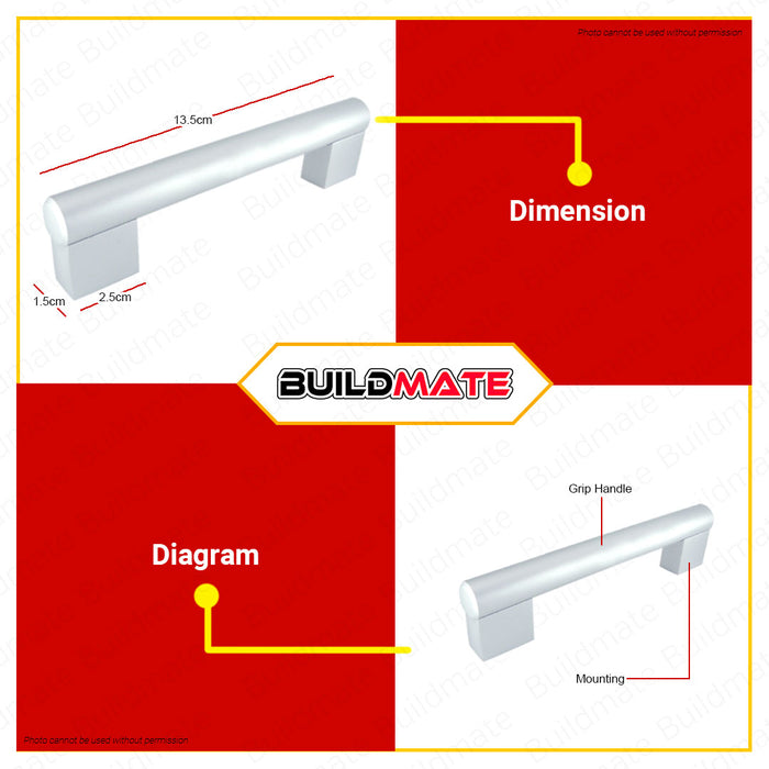 CRESTON Aluminum Pull Handle 135mm FL-8211 FL8211 •BUILDMATE•