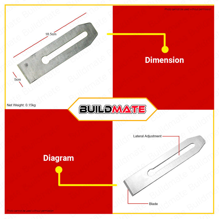 CRESTON Hand Planer Blade 2" FH3150 •BUILDMATE•
