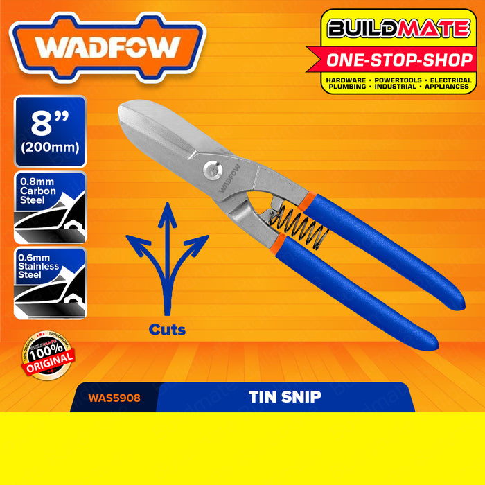 Steel Scissors, Long Straight Cut Tin Snips Cutting Shears Power