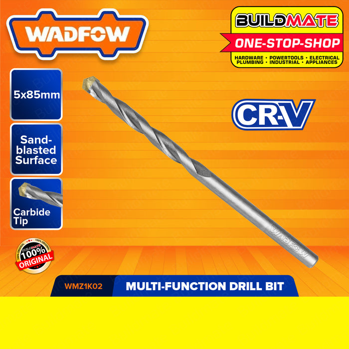 BUILDMATE Wadfow Multi-Function Drill Bit 4mm To 10mm Alloy Triangle Drill Bits Concrete Drill Bit Ceramic Tile Drill Bits Carbide Tip / Point Angle Multi-Function Metal Drill For Brick, Tile, Cement, Ceramic, Glass, And Plastic Hand Tool WMZ1K • WHT