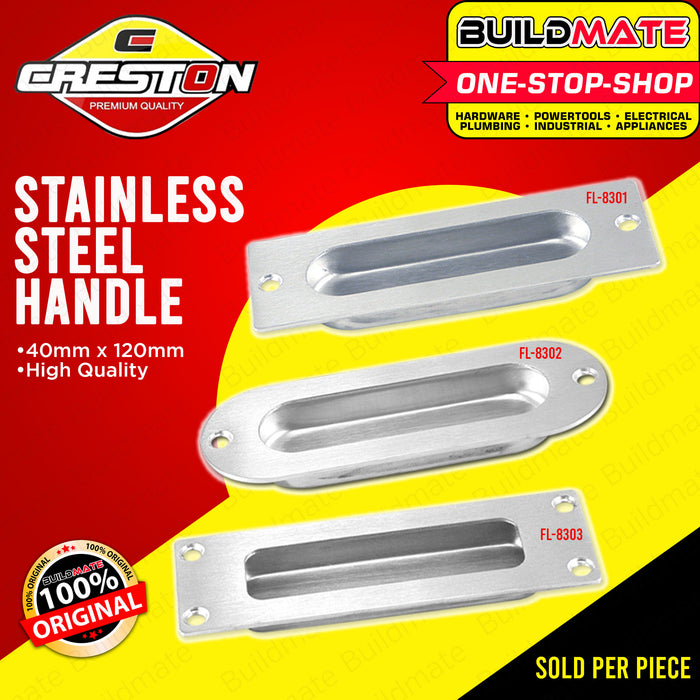 CRESTON Stainless Steel Handle SOLD PER PIECE •BUILDMATE•