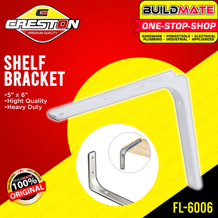 CRESTON Shelf Bracket 5" x 6" FL6006 •BUILDMATE•