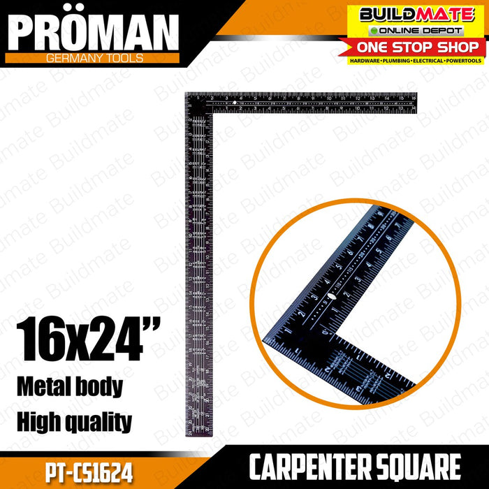 PROMAN Carpenter Square 16 x 24" PT-CS1624 •BUILDMATE•