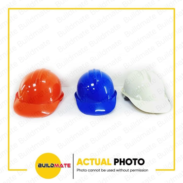 POWERHOUSE ABS Plastic Safety Helmet Heavy Duty with Chin Strap •BUILDMATE• PHHT