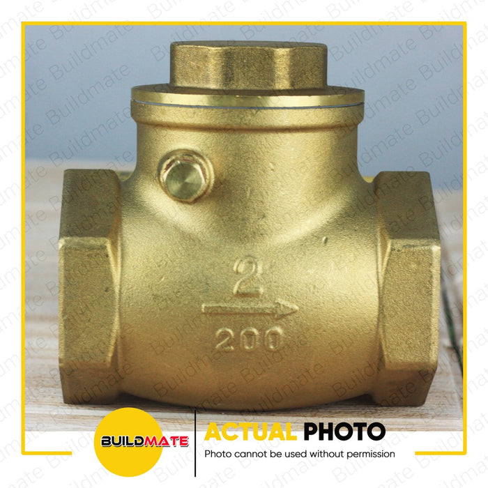 WATERHOUSE by POWERHOUSE Brass Swing Check Valve 1/2" | 3/4" | 1" SOLD PER PIECE •BUILDMATE• PHWH