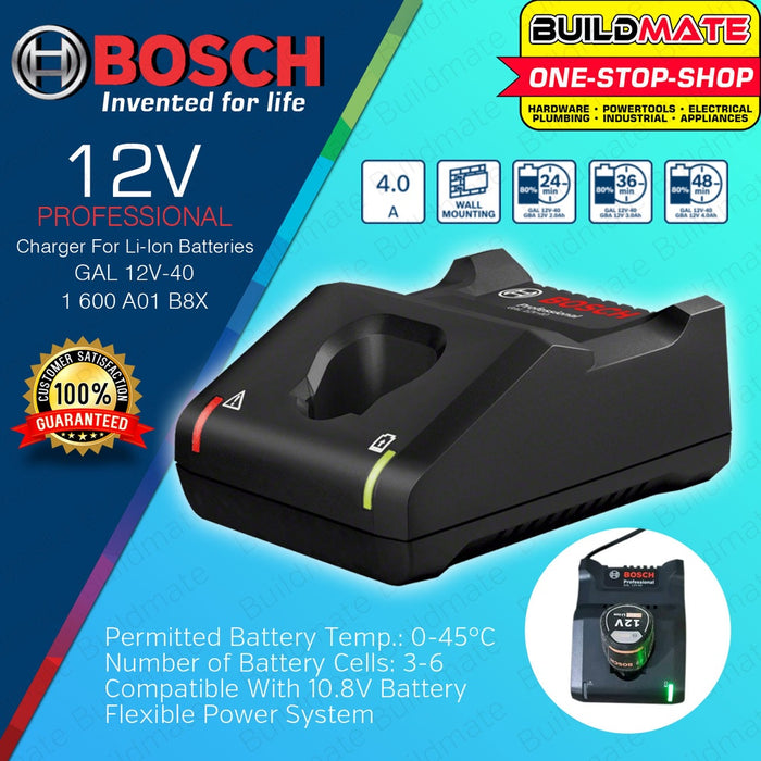 GAL12V-40 Chargeur Chargeur lithium-Ion BOSCH