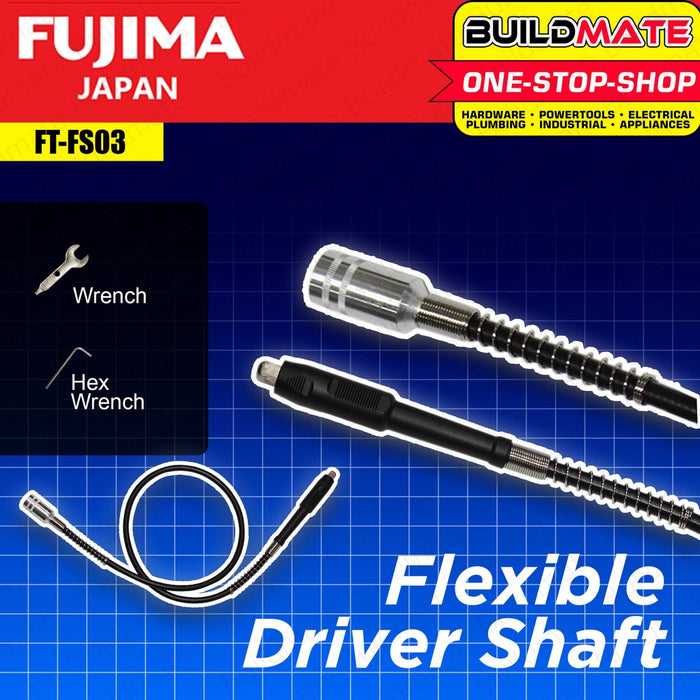 FUJIMA JAPAN Flexible Driver Shaft Wrench FT-FS03 •BUILDMATE•