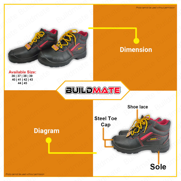 INGCO Insulated Safety Boots Shoes SOLD IN PAIRS •BUILDMATE• IHT