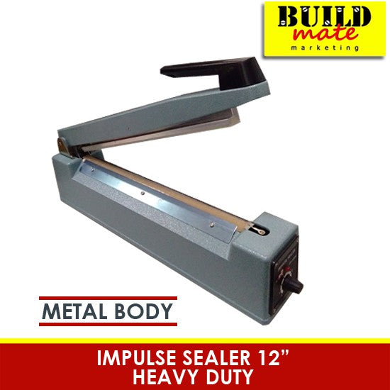 BUILDMATE Double Leopard Impulse Sealer 8" /12" Inch Poly Sealing Machine SP-200I SP-300I