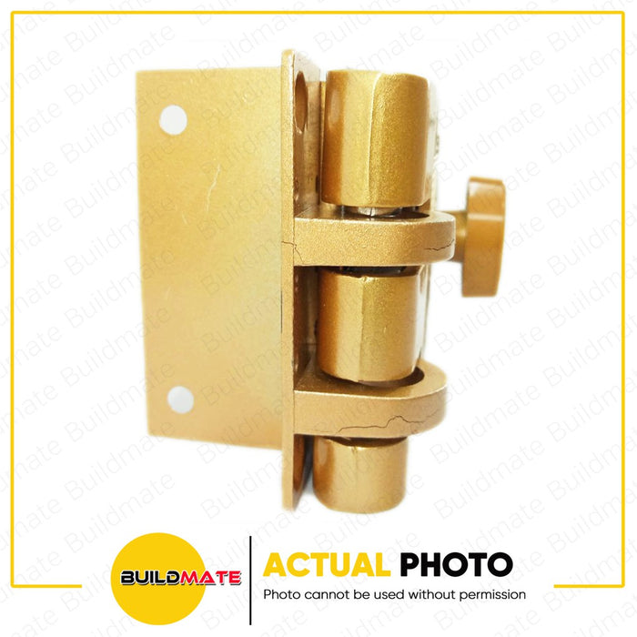 BUILDMATE Powerhouse PRO SERIES Single Rim Deadlock Gold Door Lock Finish PH-H101GP - PHDH