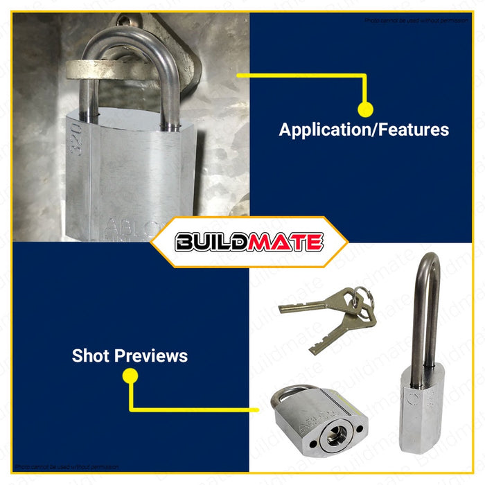 ABLOY Finland Original Heavy Duty Gate Door Padlock PL 320/20 | PL 320/50 33mm •BUILDMATE•