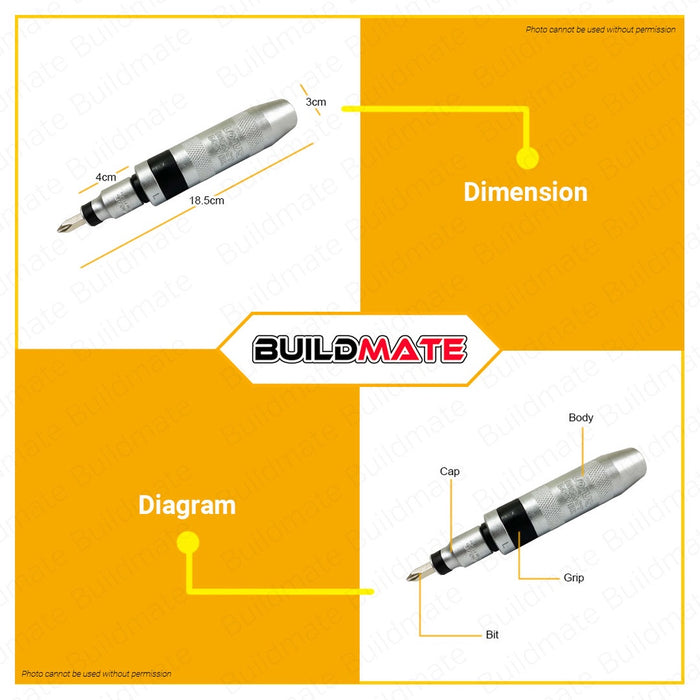 LOTUS Impact Driver 1/2" with 13pcs Bits LTHT38IDX •BUILDMATE•