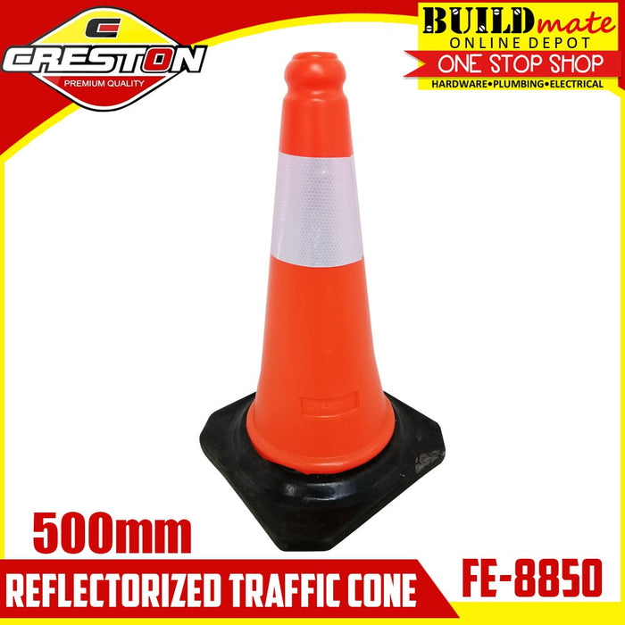 CRESTON Reflectorized Traffic Cone 500mm FE-8850