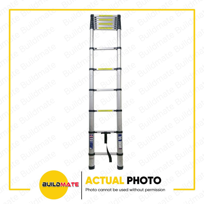 FUJIMA Aluminum Telescopic Single Ladder 4.4m AY-ZJ1044 S/S •BUILDMATE•