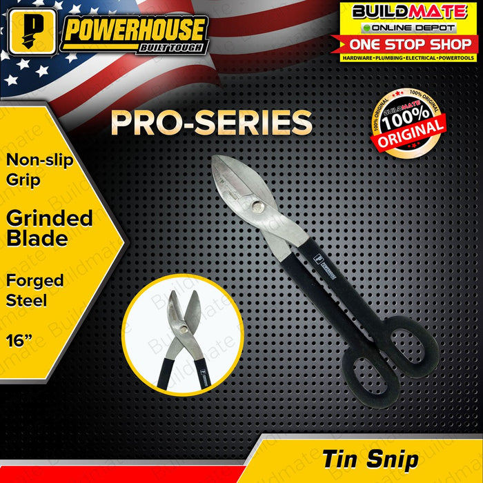 POWERHOUSE PRO SERIES Bulldog Tin Snip 16" •BUILDMATE• PHHT