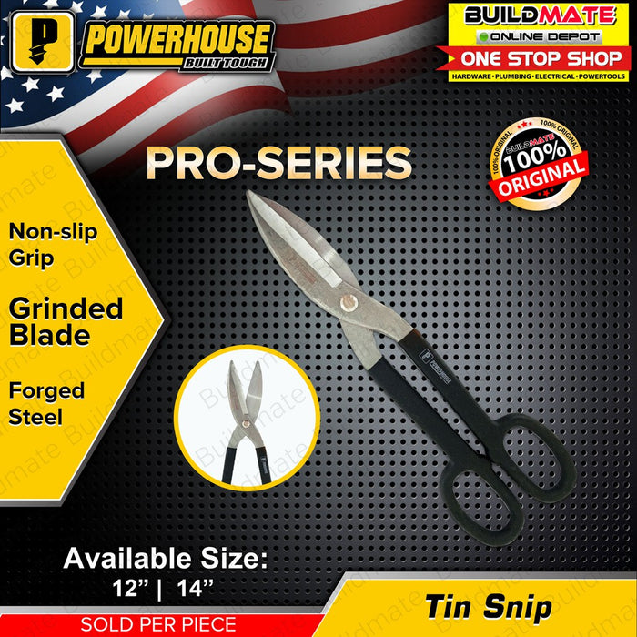 BUILDMATE Powerhouse PRO SERIES Tin Snip 12" | 14" SOLD PER PIECE - PHHT