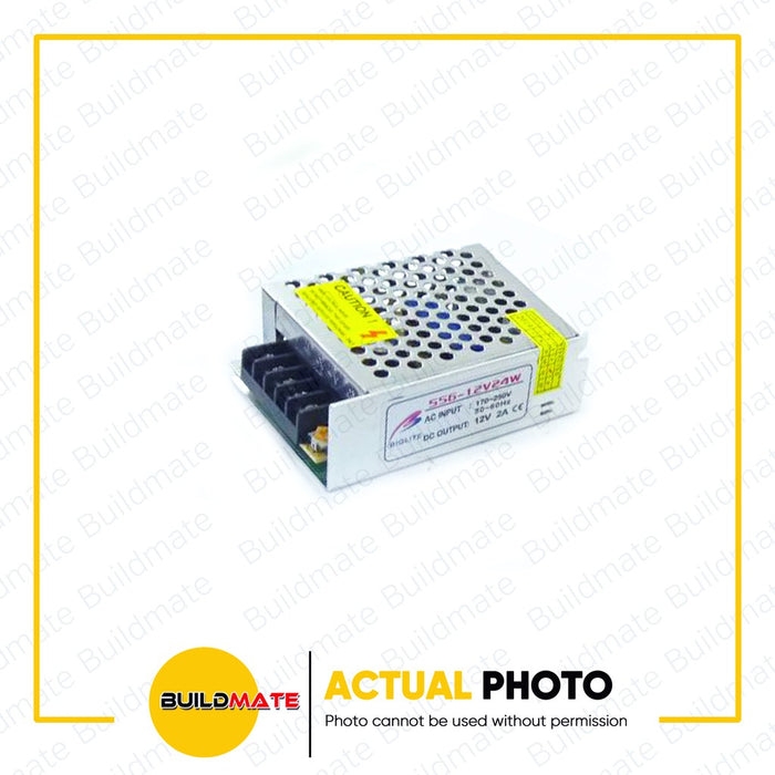 BIGLITE 12V LED Transformer Power Supply 2A | 3A | 5A | 10A SOLD PER PIECE •BUILDMATE•