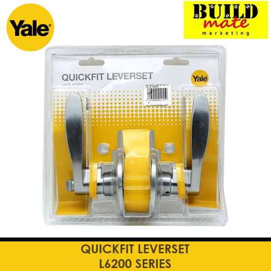 YALE Quick Fit Leverset L6200 Series •BUILDMATE•