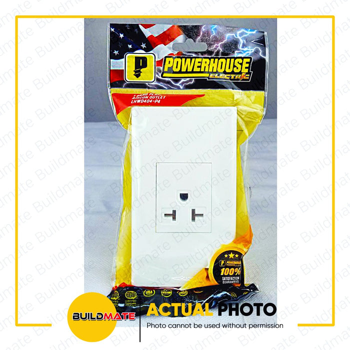 LIGHTHOUSE Electric 1 Gang Plate w/ Aircon Outlet 120mm x70mm 250V-20A LHWD-404-P4 •BUILDMATE• PHLH