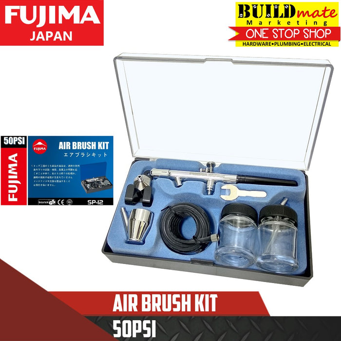 Fujima SP12 Air Brush Kit 50PSI •BUILDMATE•