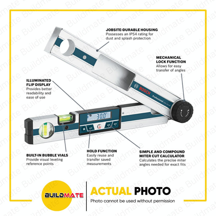BOSCH Professional GAM 220 Digital Angle Measurer Measuring Tool 0601076500 100% ORIGINAL BMT