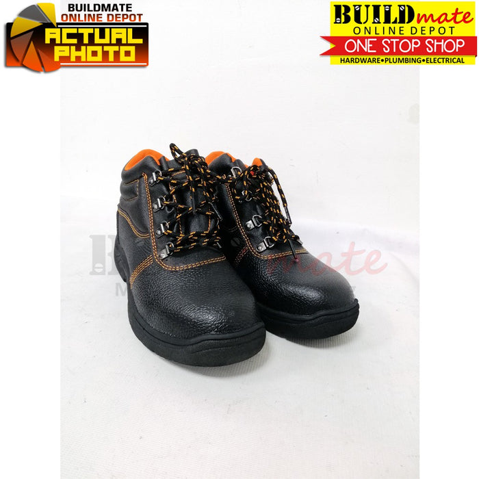 Hoyoma Labor Construction Safety Shoes Iron Bottom Thick Sole Extra Protection •BUILDMATE• HYMHT