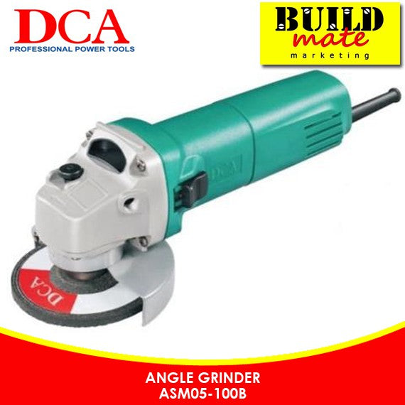 DCA Angle Grinder ASM05-100B (Makita Quality) •BUILDMATE•