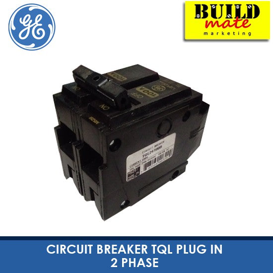 GE Plug In Circuit Breaker TQL Plug In 2 Phase •BUILDMATE• 