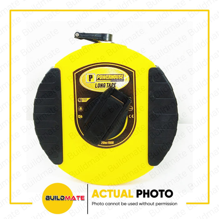 BUILDMATE Powerhouse Fiberglass Long Tape Measure 15M | 20M | 30M | 50M - PHHT