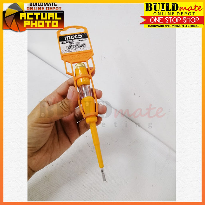 INGCO Test Pencil 100-500VAC HSDT1408 •BUILDMATE• IHT