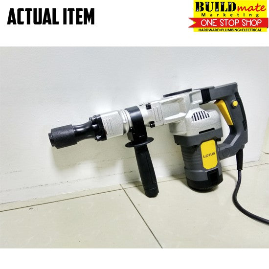 BUILDMATE Lotus Professional SDS Hex Demolition Hammer 1300W / 1050W Concrete Breaker Demolition Drill Jackhammer LTSH6EX / LTSH5X - LPT