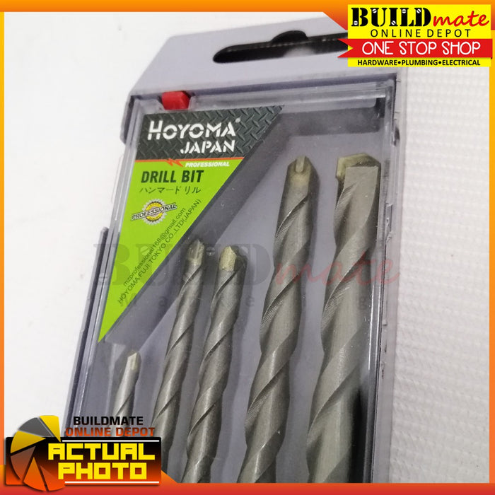 HOYOMA Masonry Drill Bit Set - BUILDMATE HYMA