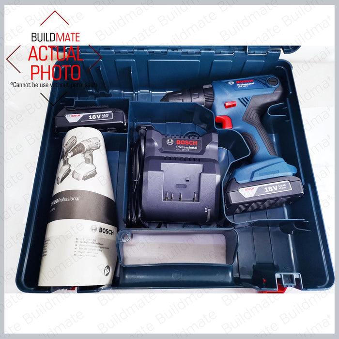 BOSCH Professional Cordless Impact Drill GSB 180-LI •BUILDMATE• BLC