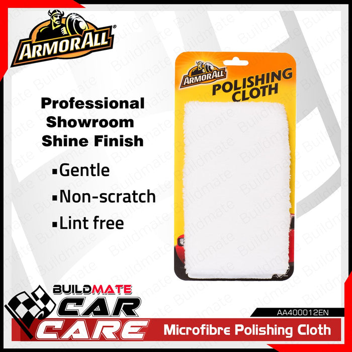 ARMOR ALL Microfibre Polishing Cloth AA400012EN •BUILDMATE CAR CARE•