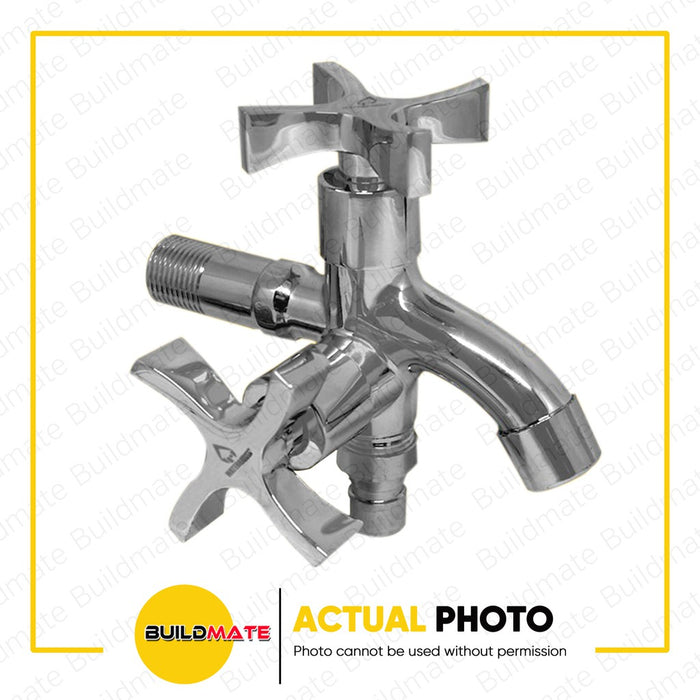 WATERHOUSE by POWERHOUSE 2 Way BIB Tap Faucet Cross Handle 230442 •BUILDMATE• PHWH