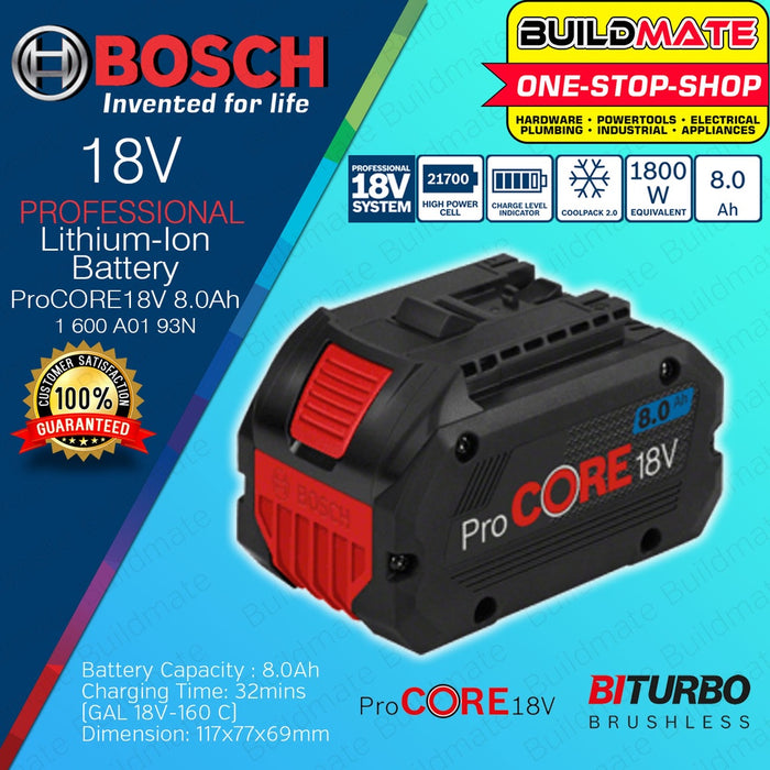 Batería Bosch ProCORE 18V 8.0 Ah