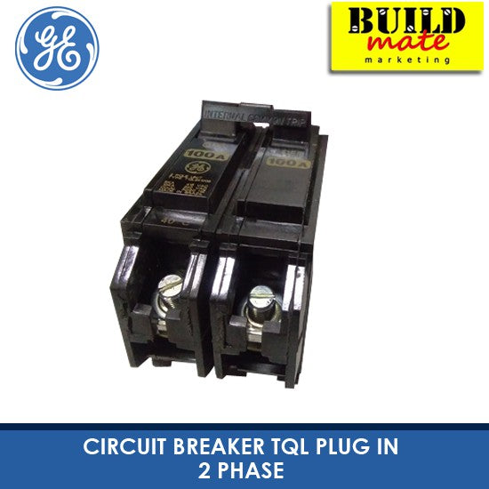 GE Plug In Circuit Breaker TQL Plug In 2 Phase •BUILDMATE• 