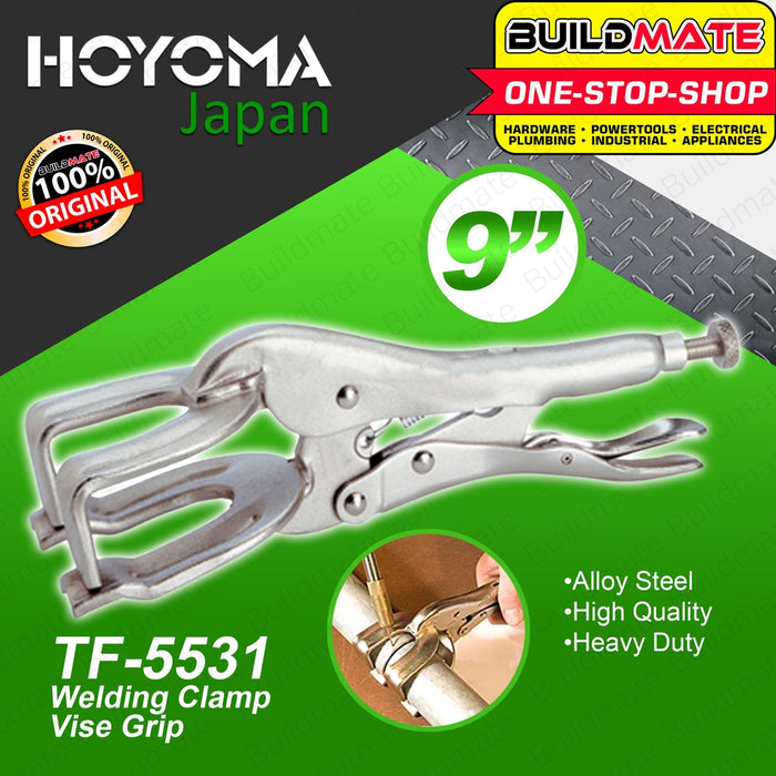 HOYOMA JAPAN Welding Clamp Vise Grip 9" | 11" SOLD PER PIECE •BUILDMATE• HYMHT